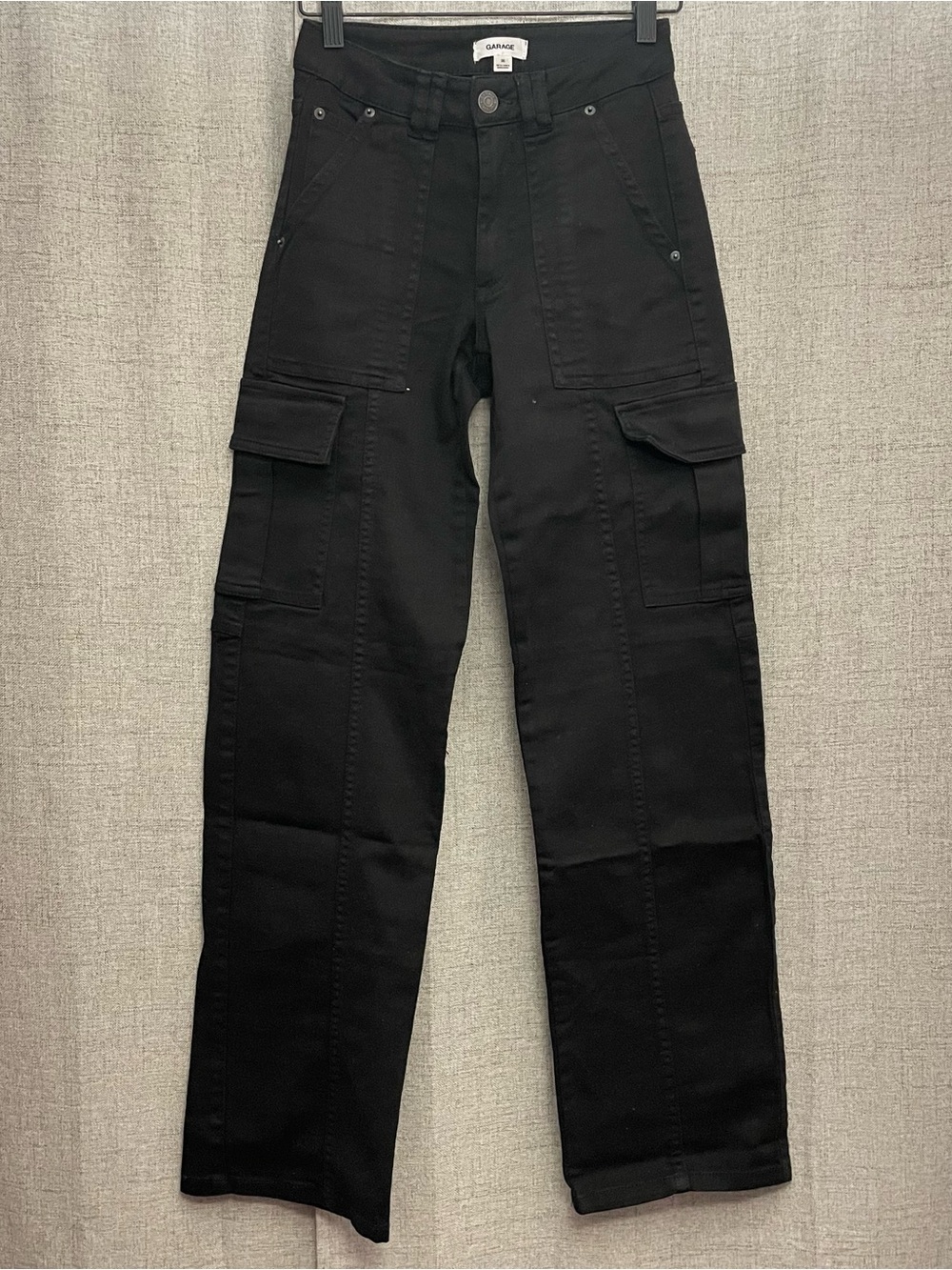 Garage Women’s Black Cargo Pants with Utility Pockets